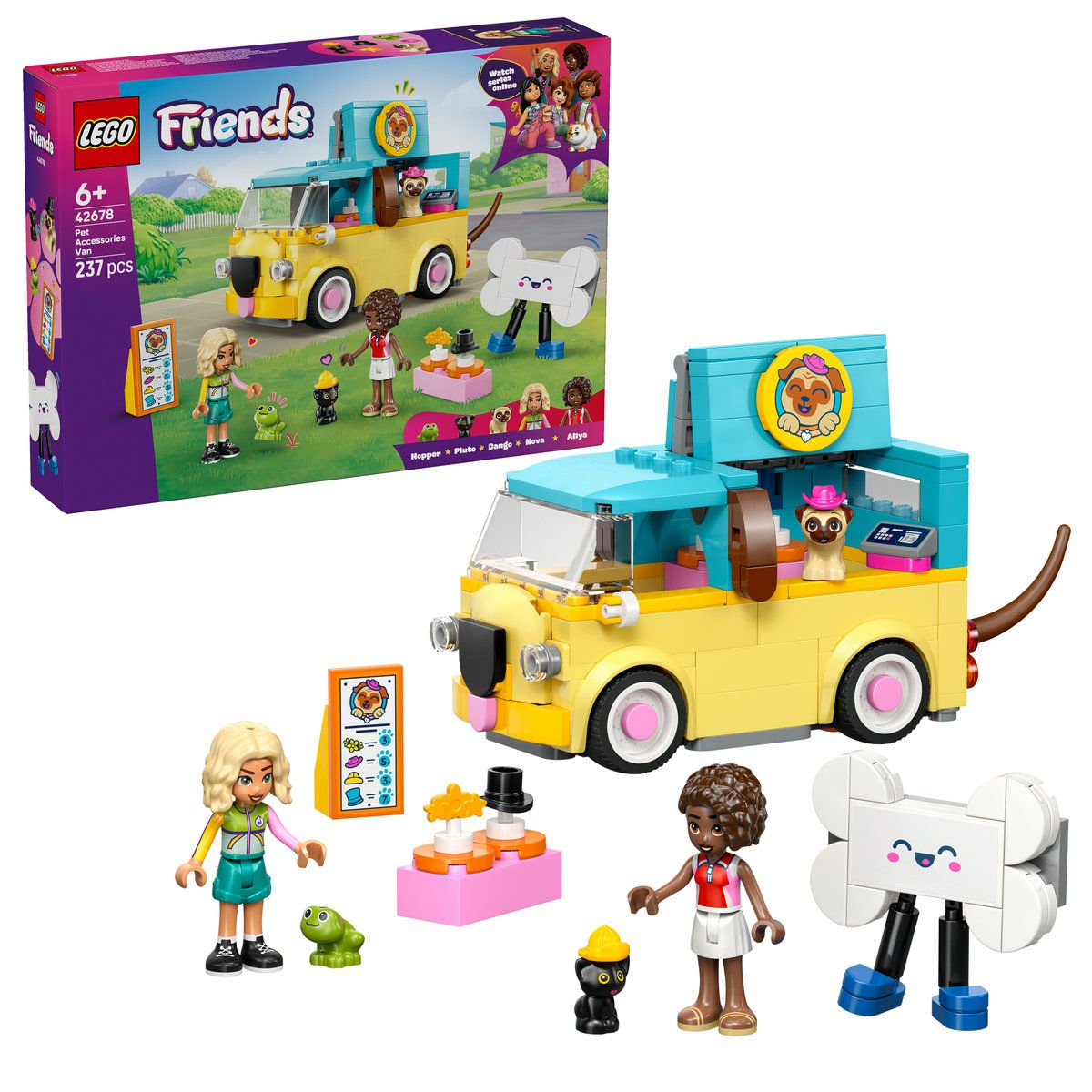 LEGO FRIENDS FURGONETA CU ACCESORII PENTRU ANIMALE DE - Imagine 8 [ps:086c94cd-590a-4736-92f5-93e62bd70a6c]