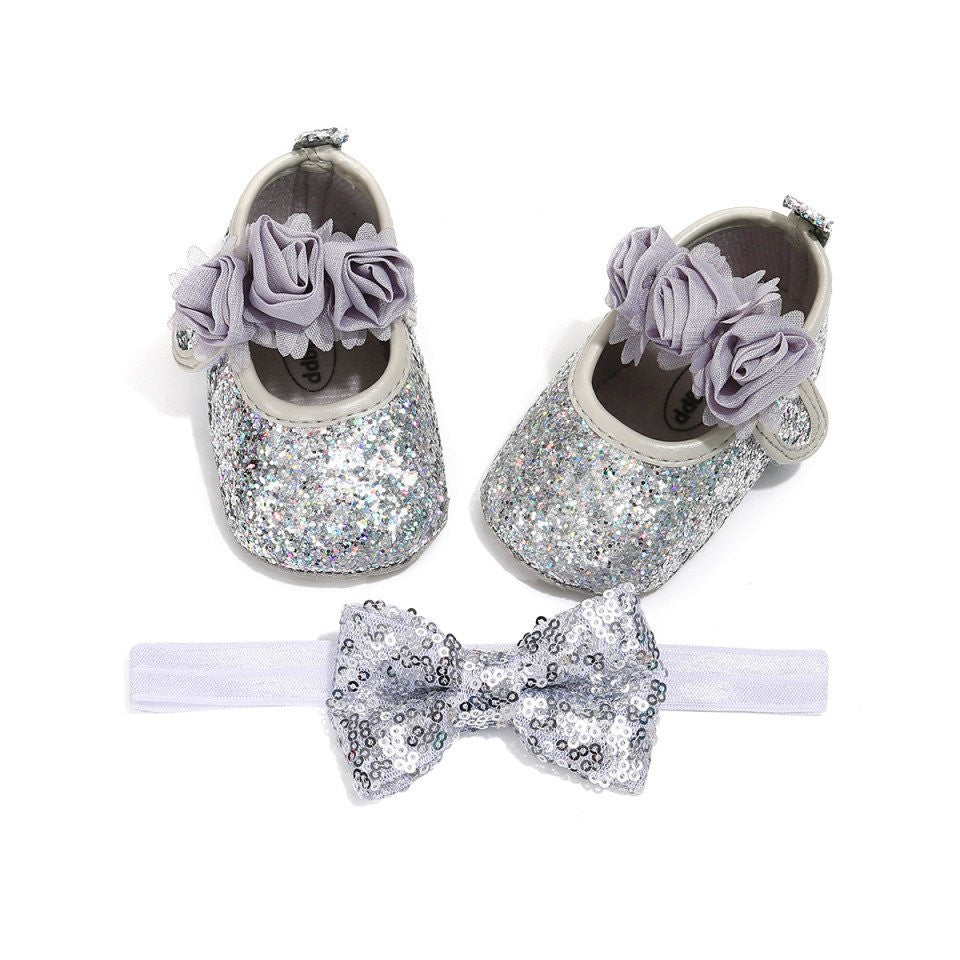 Balerini bebelus cu paiete Drool (Culoare: Rosu, Marime: 1) [ps:f8e51168-0898-481f-a90c-e9389f4bc163]