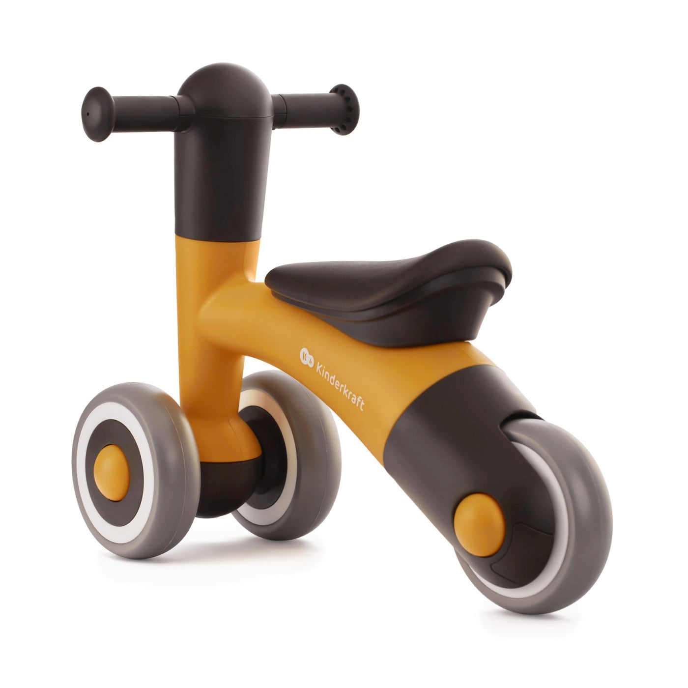 BICICLETA DE ECHILIBRU KINDERKRAFT MINIBI, HONEY YELLOW - Imagine 8