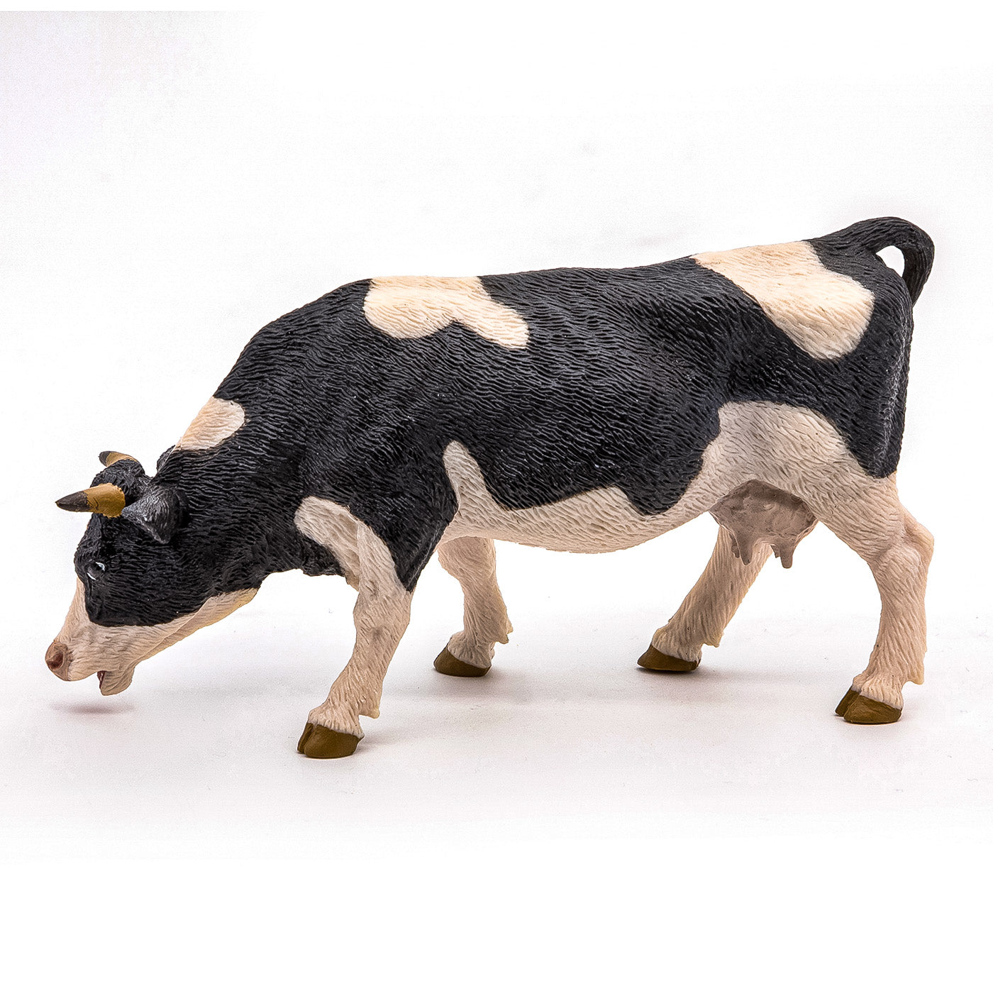 PAPO FIGURINA VACA ALB CU NEGRU - Imagine 8