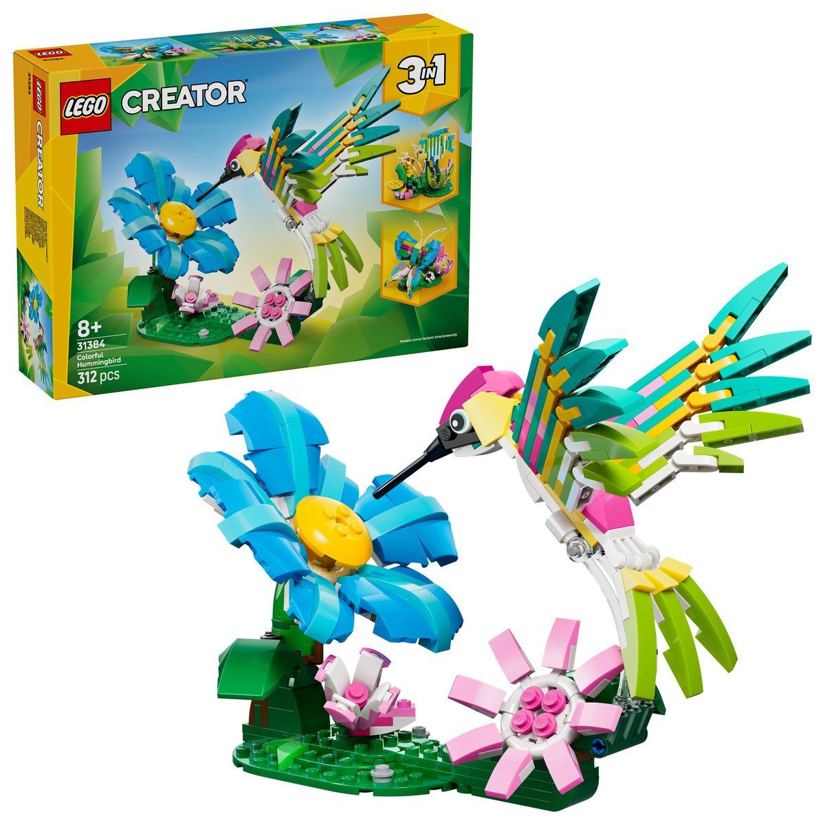 LEGO CREATOR ANIMALE SALBATICE COLIBRI COLORAT 31384 [ps:467bdb93-2d8c-4f8e-8765-3d0c6ca62768]