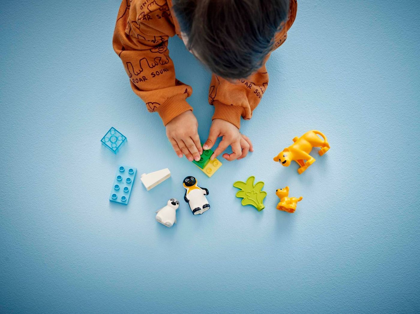 LEGO DUPLO FAMILII DE ANIMALE SALBATICE: PINGUINI SI LEI 10442 [ps:7a842ea4-3aa0-475b-81fa-937c0302ab6c]