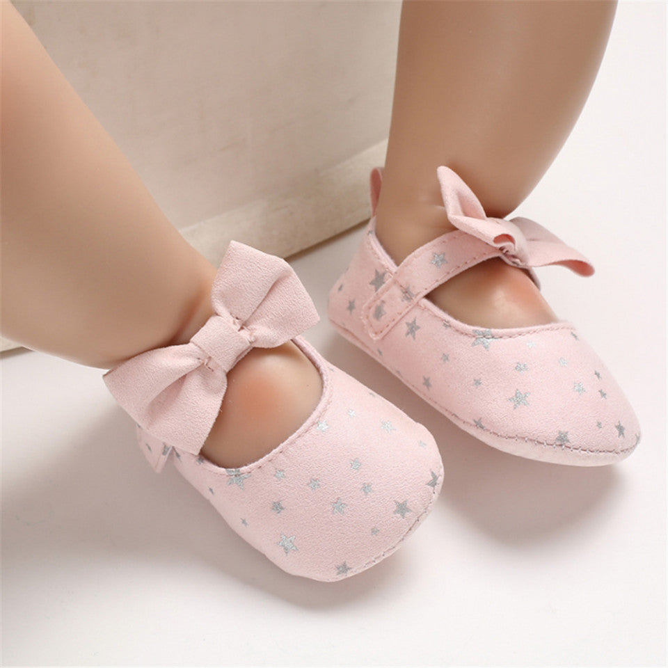 Balerini bebelus cu stelute Drool (Culoare: Bleumarine, Marime: 6-12 Luni) [ps:a515bca6-80eb-4cca-b6c3-de6ecac3973f]