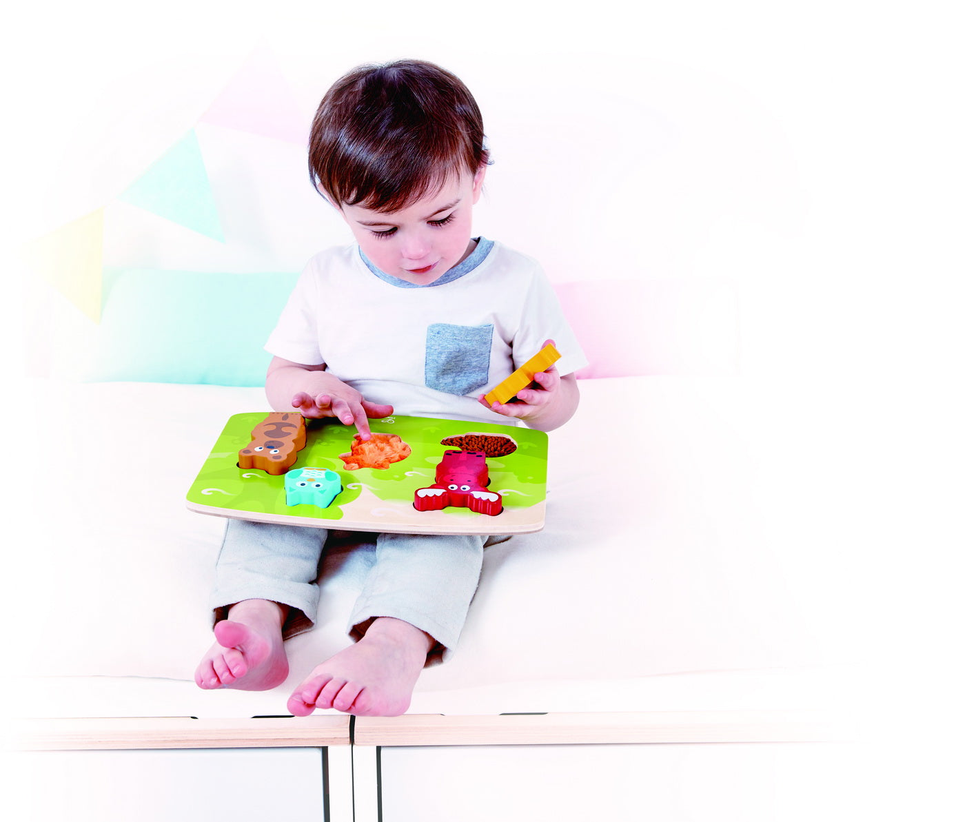 HAPE PUZLLE TACTIL -  ANIMALELE DIN PADURE - Imagine 3 [ps:5564d3cd-5a64-44b5-bca8-ba54781fdc56]