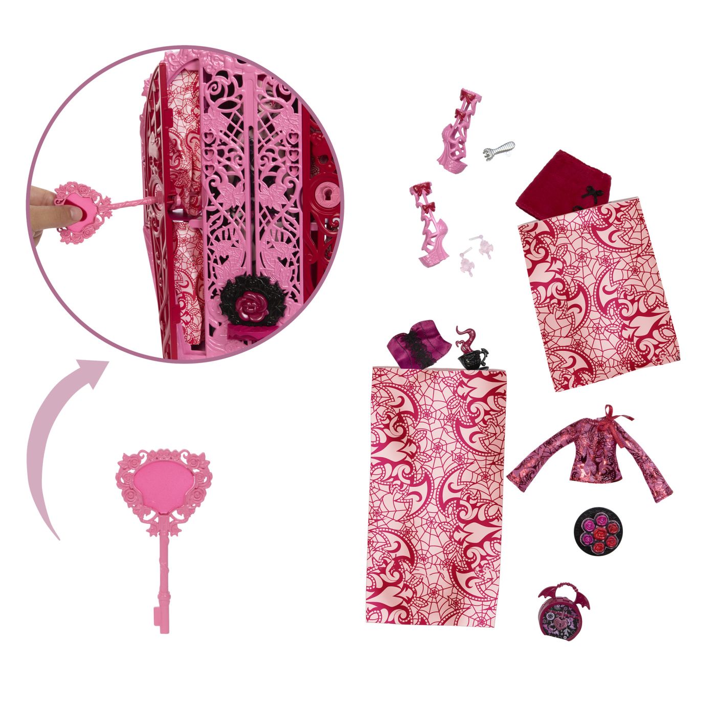 MONSTER HIGH GRADINA DE LA MIEZUL NOPTII PAPUSA - Imagine 8