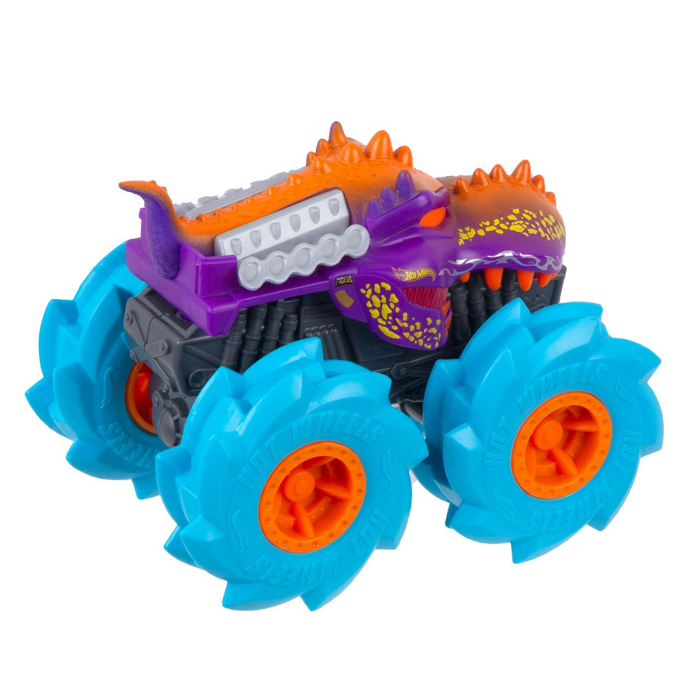 HOT WHEELS MONSTER TRUCK MASINUTA TWISTER TREDZ BONE - Imagine 8