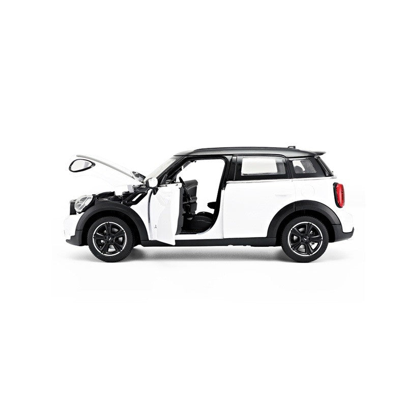 MASINUTA METALICA MINICOOPER ROSU SCARA 1 LA 24 Rastar - Alb