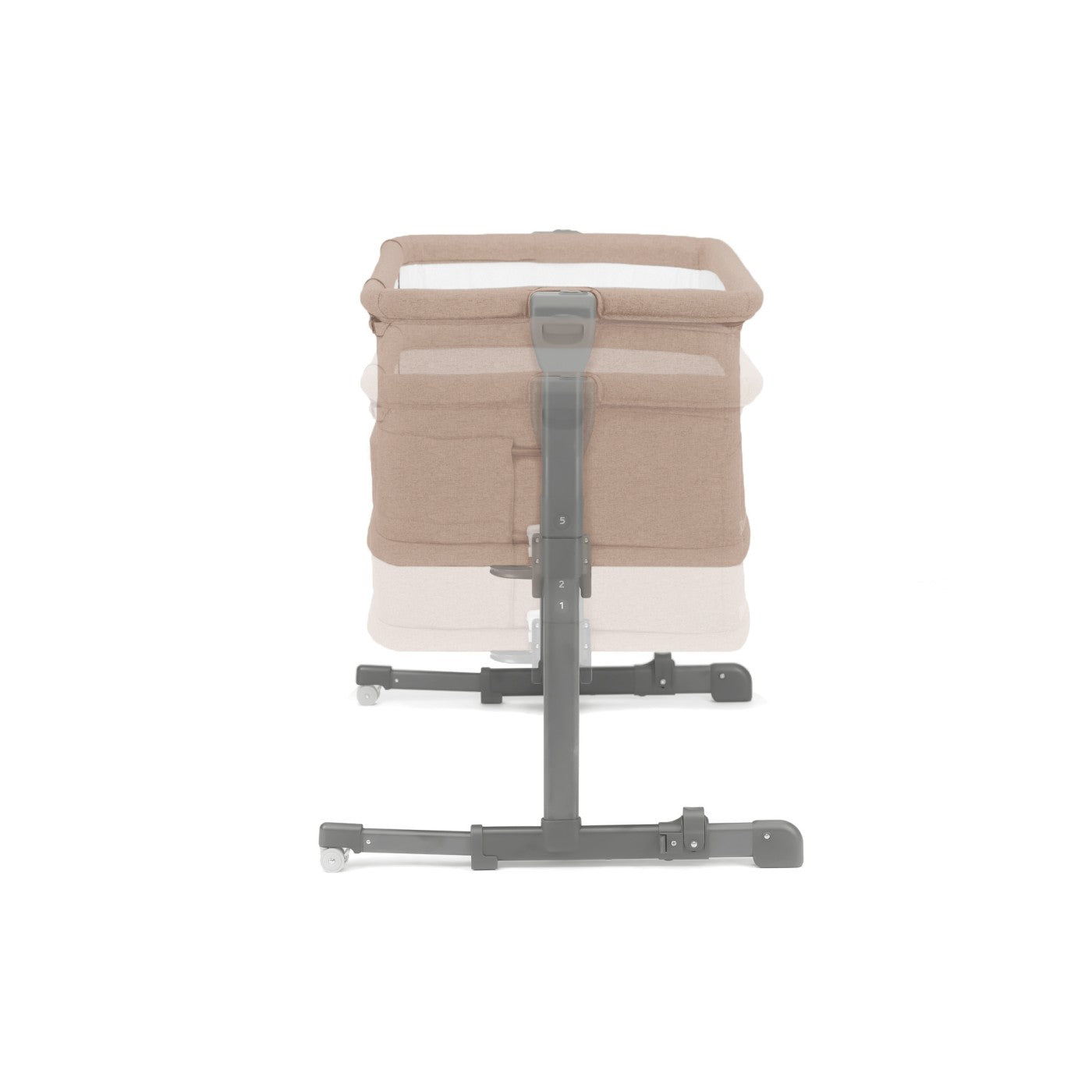 PATUT CO-SLEEPER KINDERKRAFT NESTE GROW, GRI INCHIS - Imagine 8