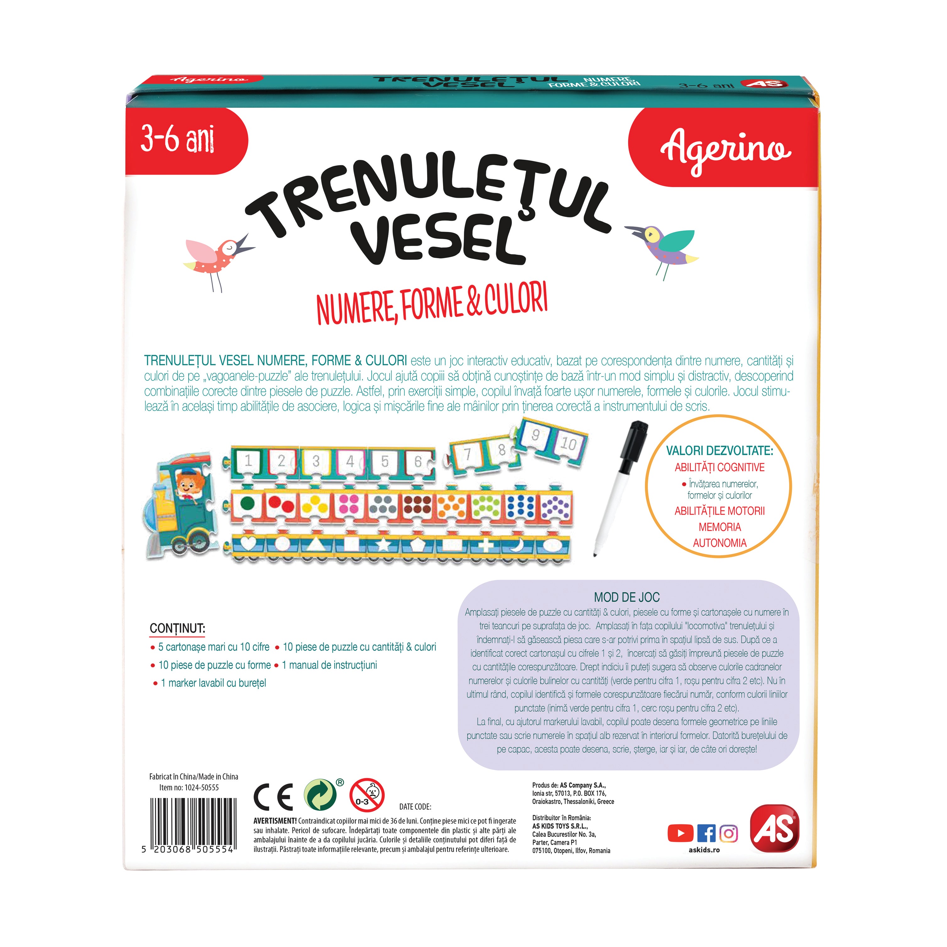 TRENULETUL VESEL NUMERE FORME CULORI AS - Imagine 8 [ps:87bd29a7-e817-465e-97d8-f1f0569a9327]