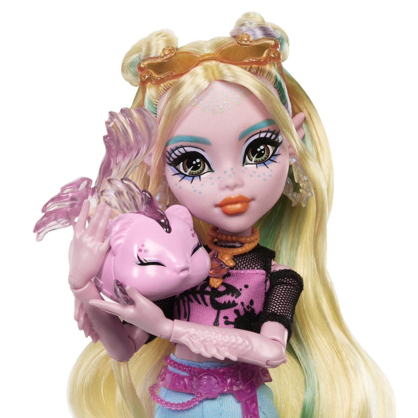 MONSTER HIGH PAPUSA LAGOONA BLUE SI PESTISORUL NEPTUNA - Imagine 8