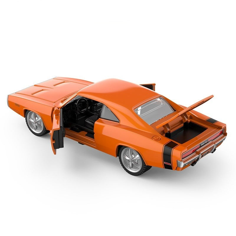 MASINUTA METALICA DODGE CHARGER R/T 1970 PORTOCALIU SCARA 1 LA 36 [ps:fe629a30-2e21-4ae2-950a-bd632b4a9b45]