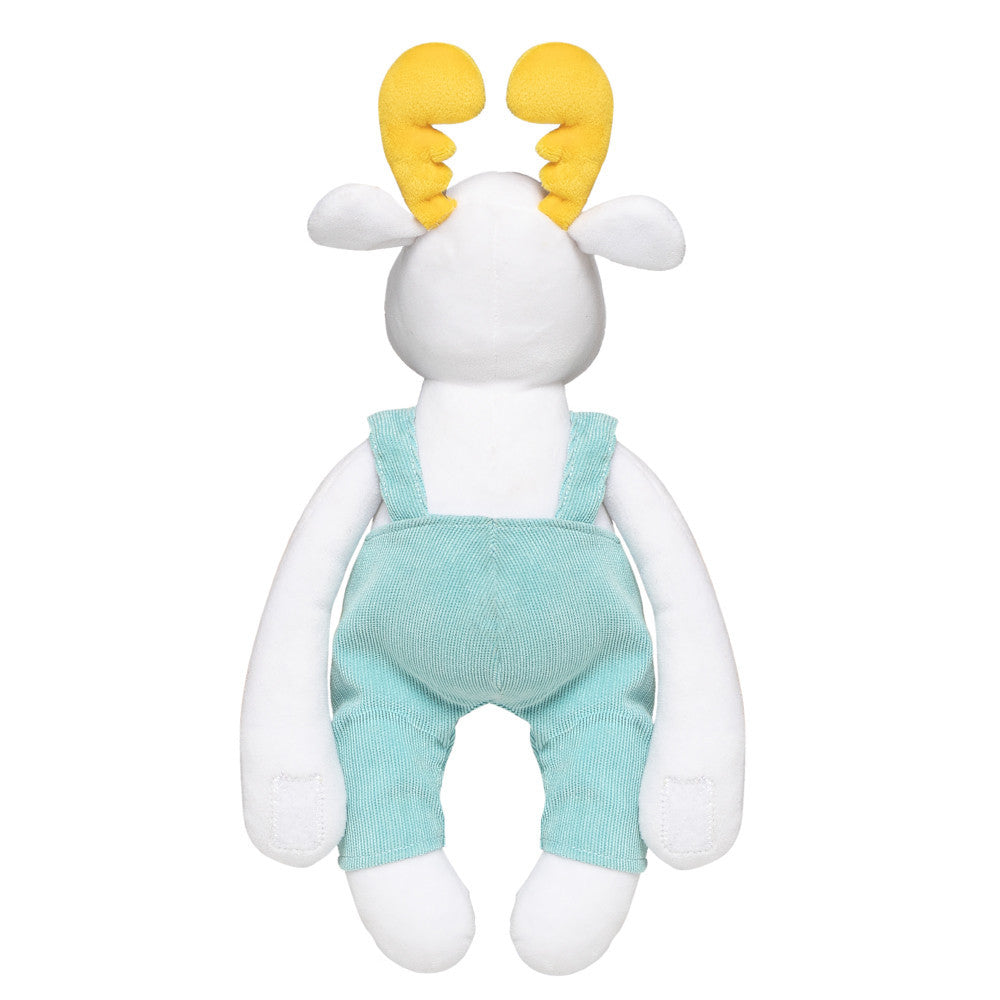 Jucarie ren de plus pentru copii, Skiddou, 30 cm - Imagine 8
