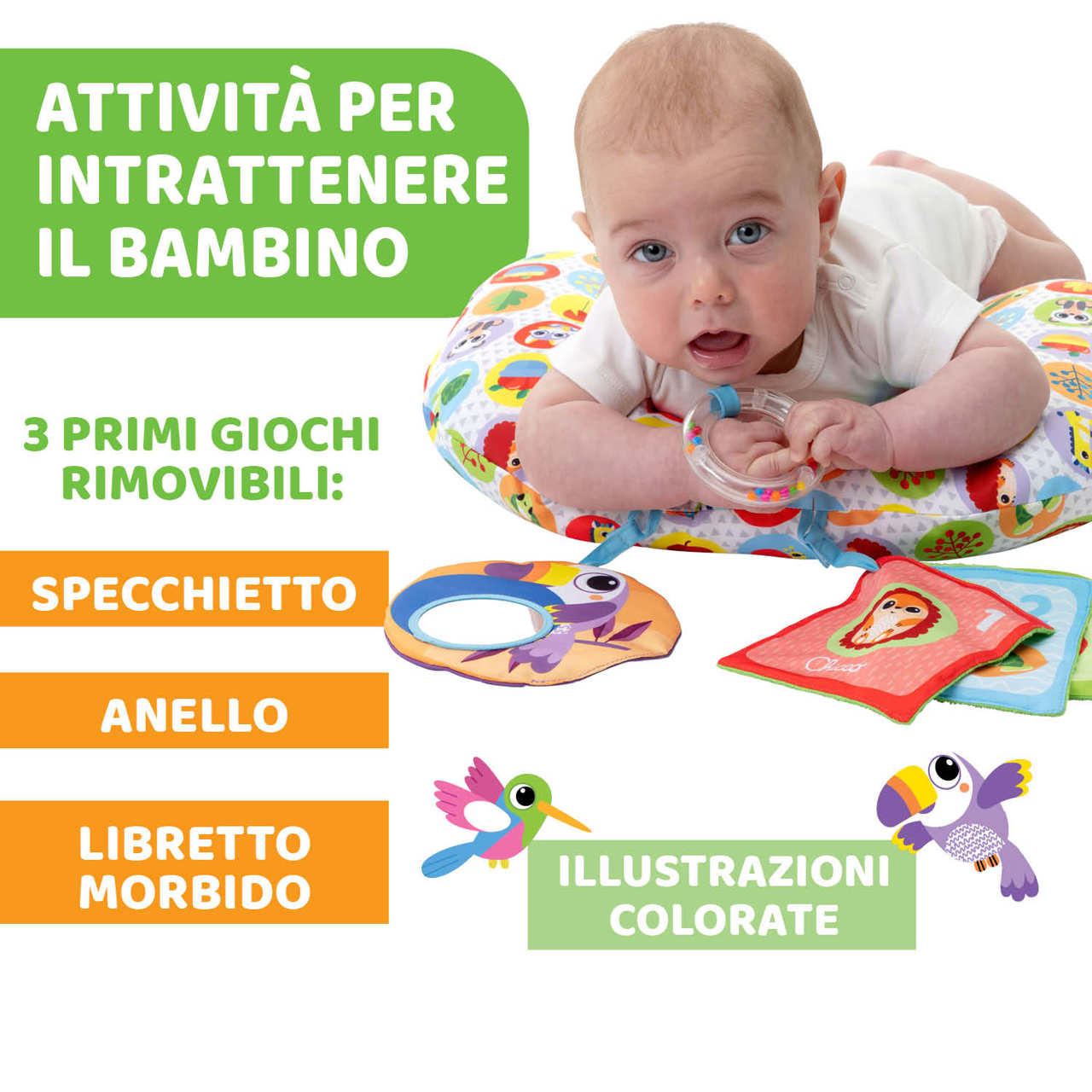 Jucarie pernuta Chicco pentru animalute Tummy time, 2-9luni - Default Title (8) [ps:0d74e5f3-b841-4fa4-9556-c2ec984990b8]