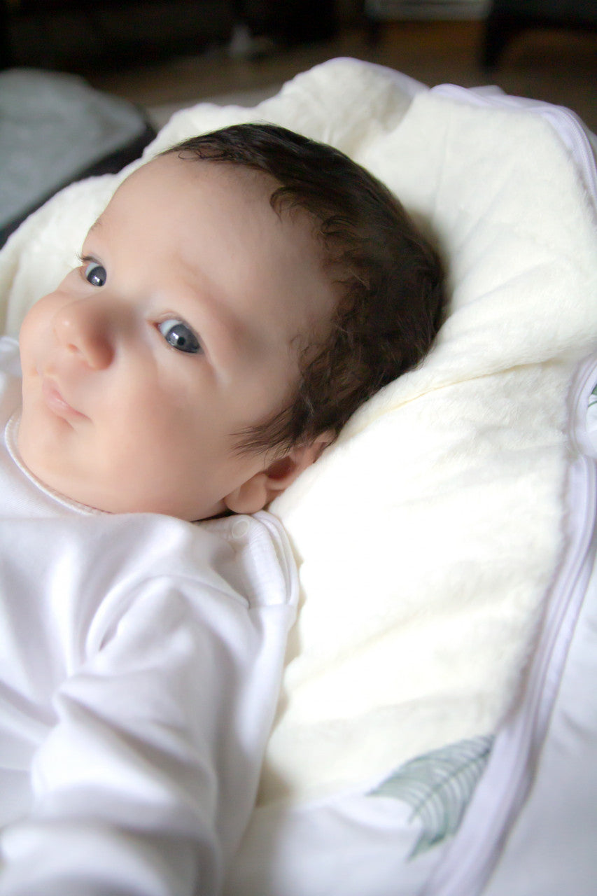 Fotoliu pentru bebelusi cu ham de siguranta BabyJem - Imagine 8