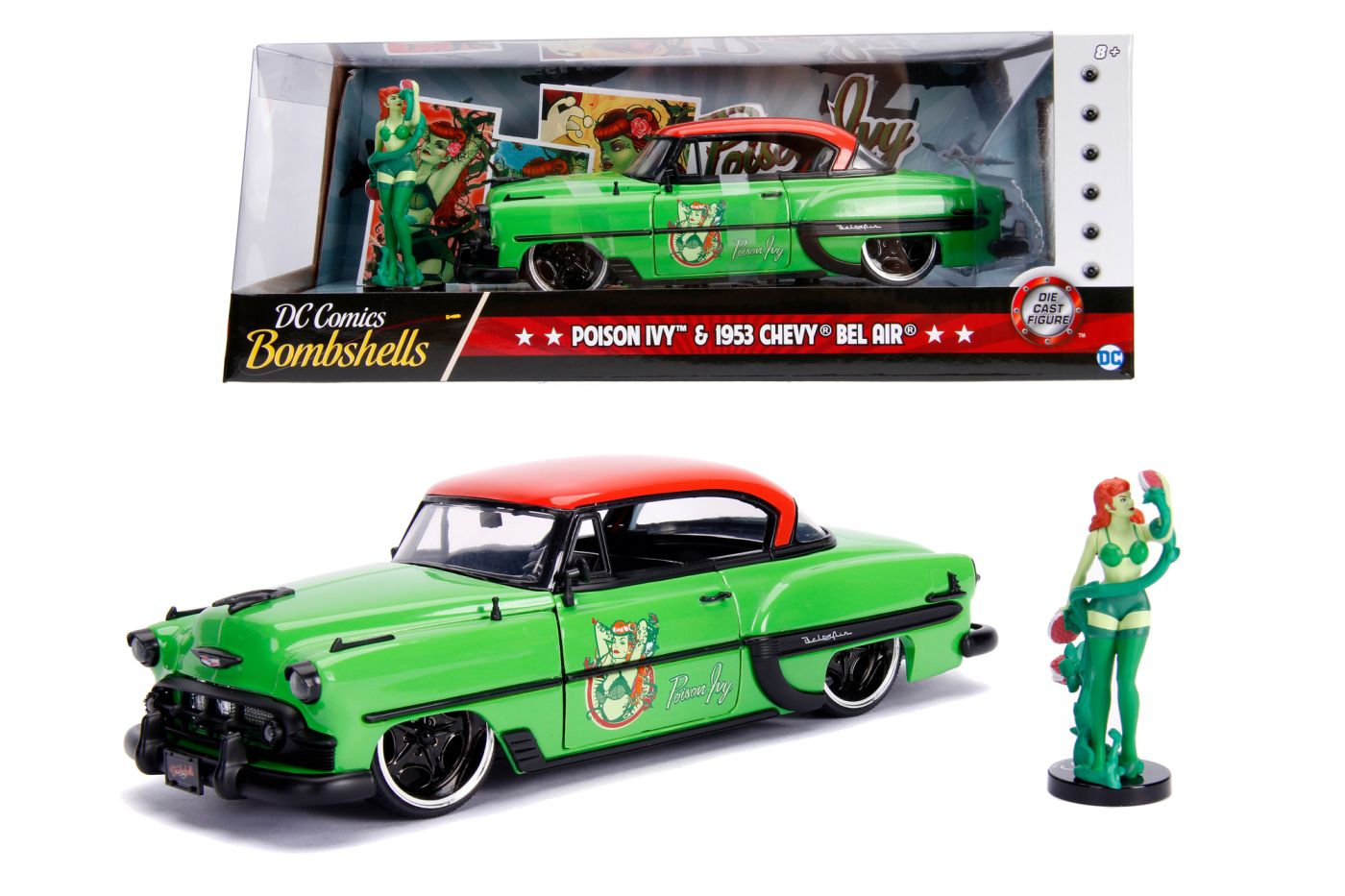 DC COMICS BOMBSHELLS 1953 CHEVY BEL AIR POISON IVY SCARA 1 LA 24 [ps:f1599aaa-8eee-445f-8846-f12b1a414bfc]