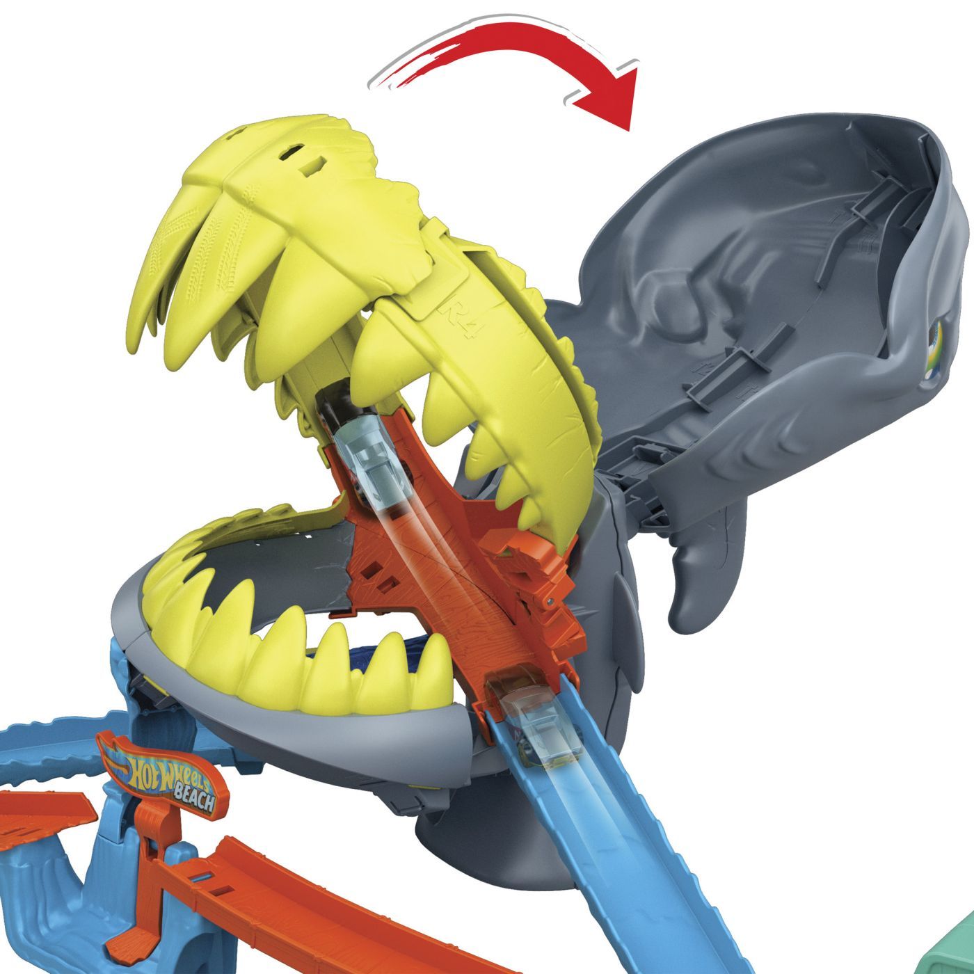 HOT WHEELS CITY PISTA DE CURSE PLAJA RECHINULUI CHOMP CU - Imagine 10 [ps:2504207e-2de1-4556-bd39-ace9ff5a17ec]