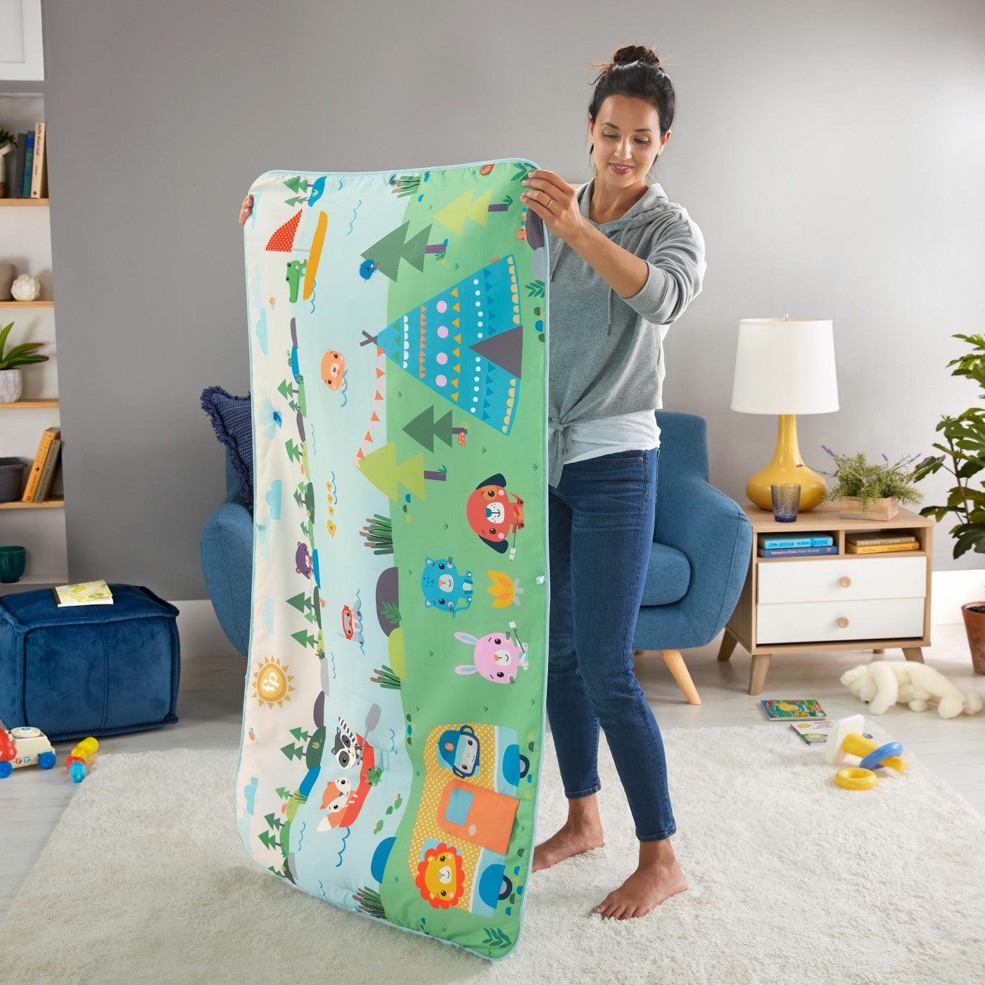 FISER PRICE COVORAS DE JOACA 150CM EXTRA BIG ADVENTURES - Imagine 8