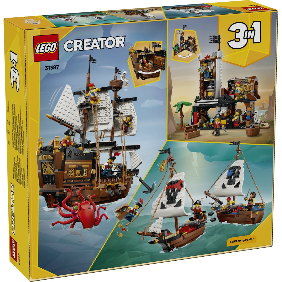 LEGO Creator Corabie de Pirati Emblematica 31387 | infant.ro - Default Title (8) [ps:db61ecd4-08dc-4d52-8bcc-7cd82d4fd8dd]