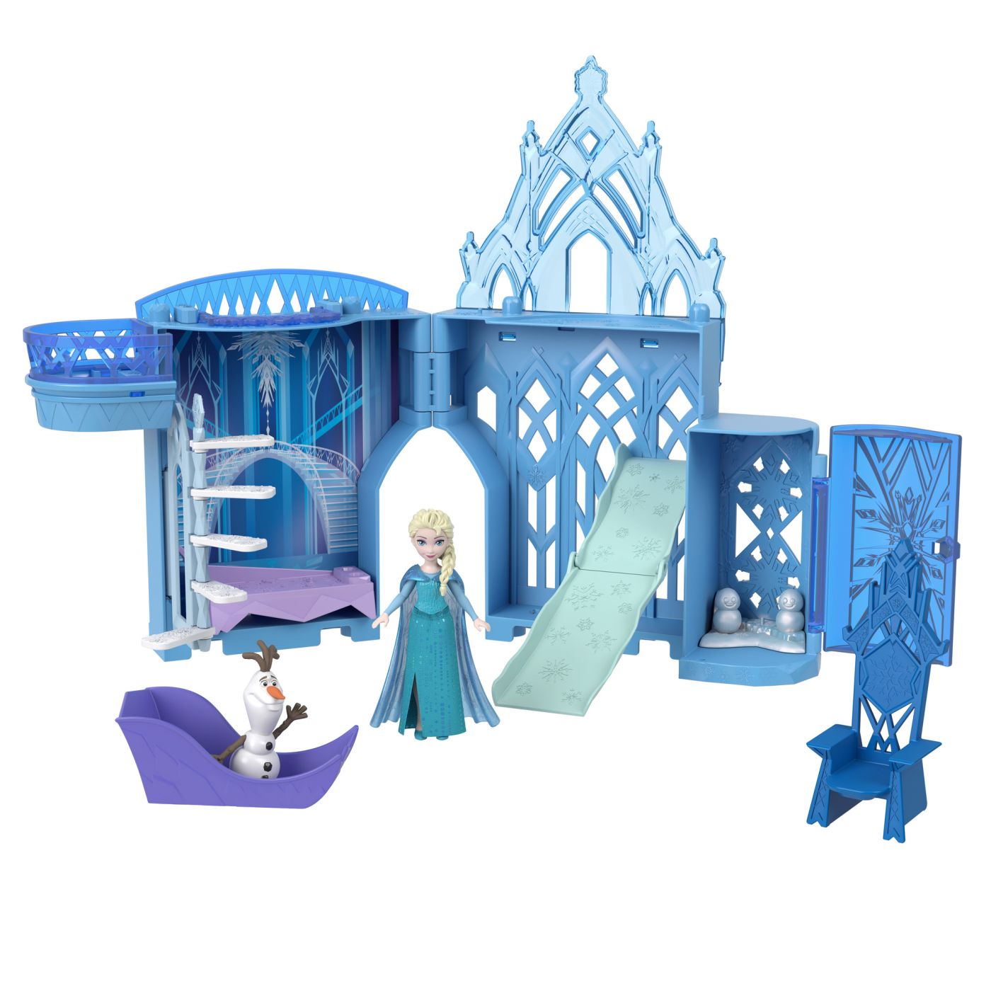 DISNEY FROZEN SET DE JOACA PAPUSA ELSA SI CASTELUL DE - Imagine 8