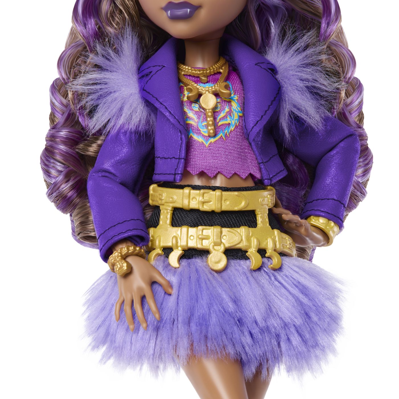 MONSTER HIGH PAPUSA CLAWDEEN WOLF CU ACCESORII Mattel - Imagine 8