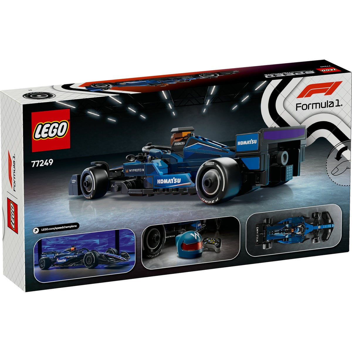LEGO SPEED CHAMPIONS MASINA DE CURSE F1 WILLIAMS FW46 77249 - Imagine 8