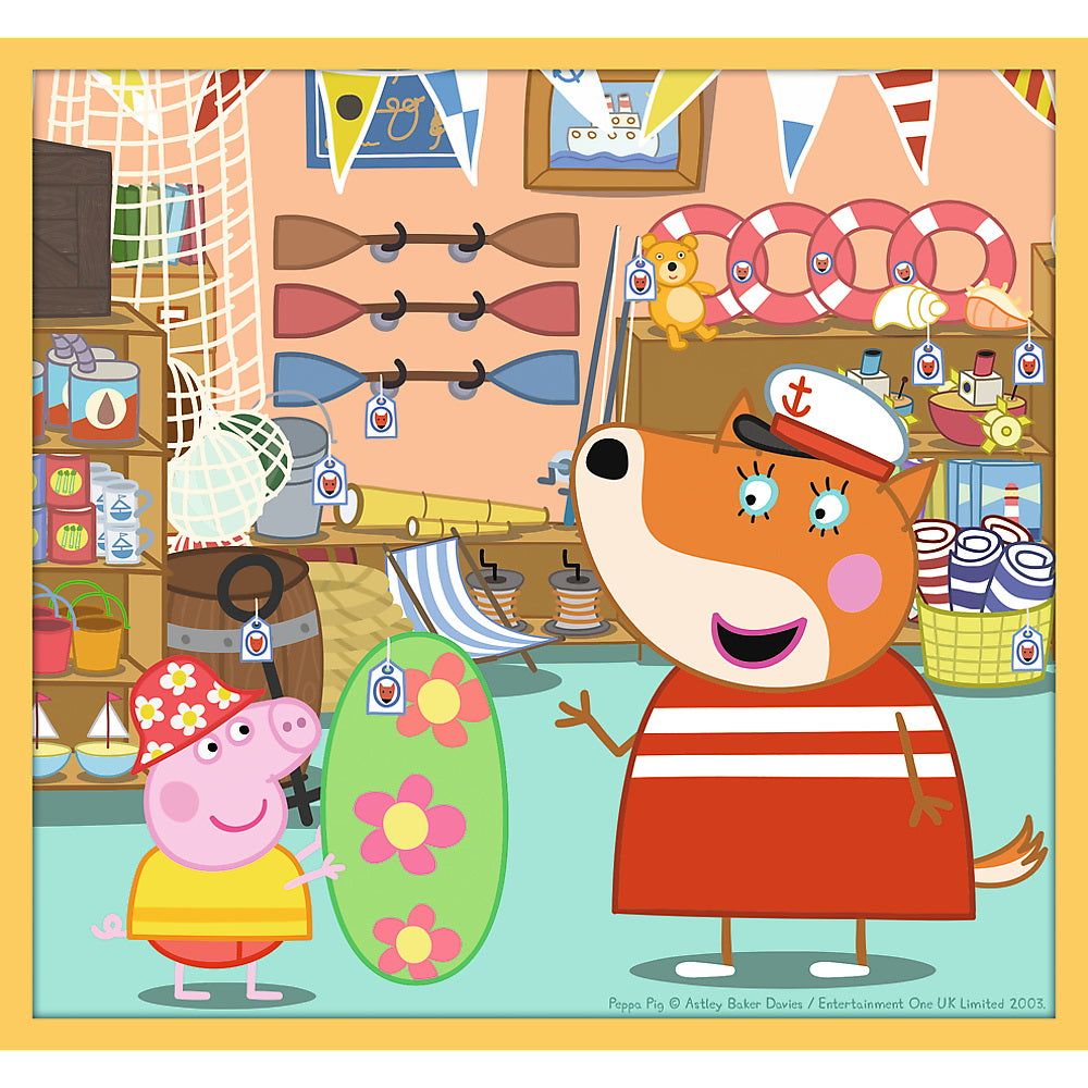 PUZZLE TREFL 10IN1 INTALNESTE-O PE PEPPA PIG - Imagine 8
