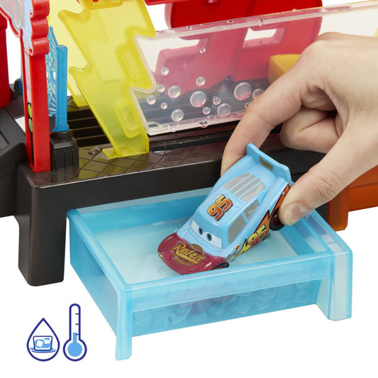 CARS SET DE JOACA SPALATORIE AUTO CU 1 MASINUTA INCLUSA - Imagine 8