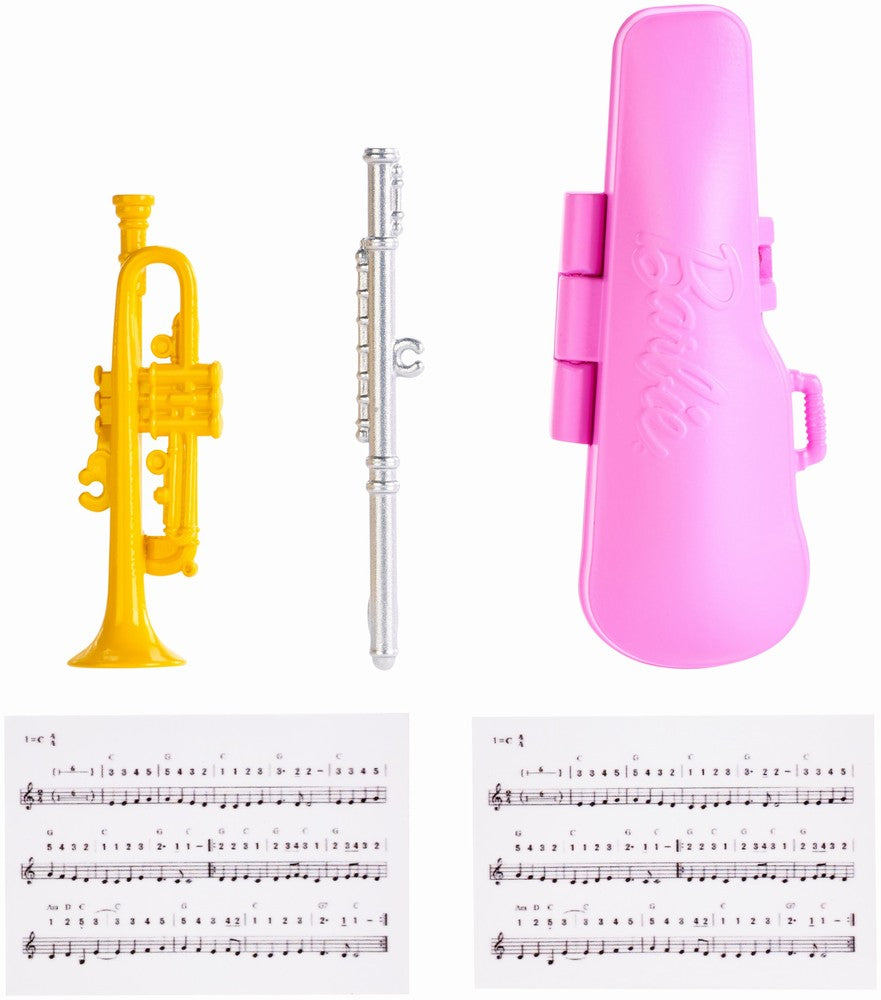 BARBIE CARIERE SET MOBILIER CU PAPUSA PROFESOARA DE MUZICA [ps:1b920ae2-5191-4ab8-85a9-55adaf9f2797]