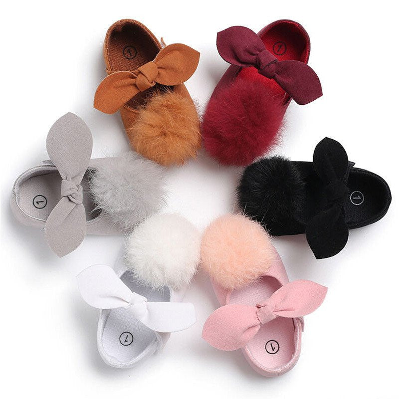 Balerini bebelus cu pampon Drool (Culoare: Rosu, Marime: 1) [ps:fcf09a1d-3b1a-4f2a-8c31-5a9ac3ff6b1f]
