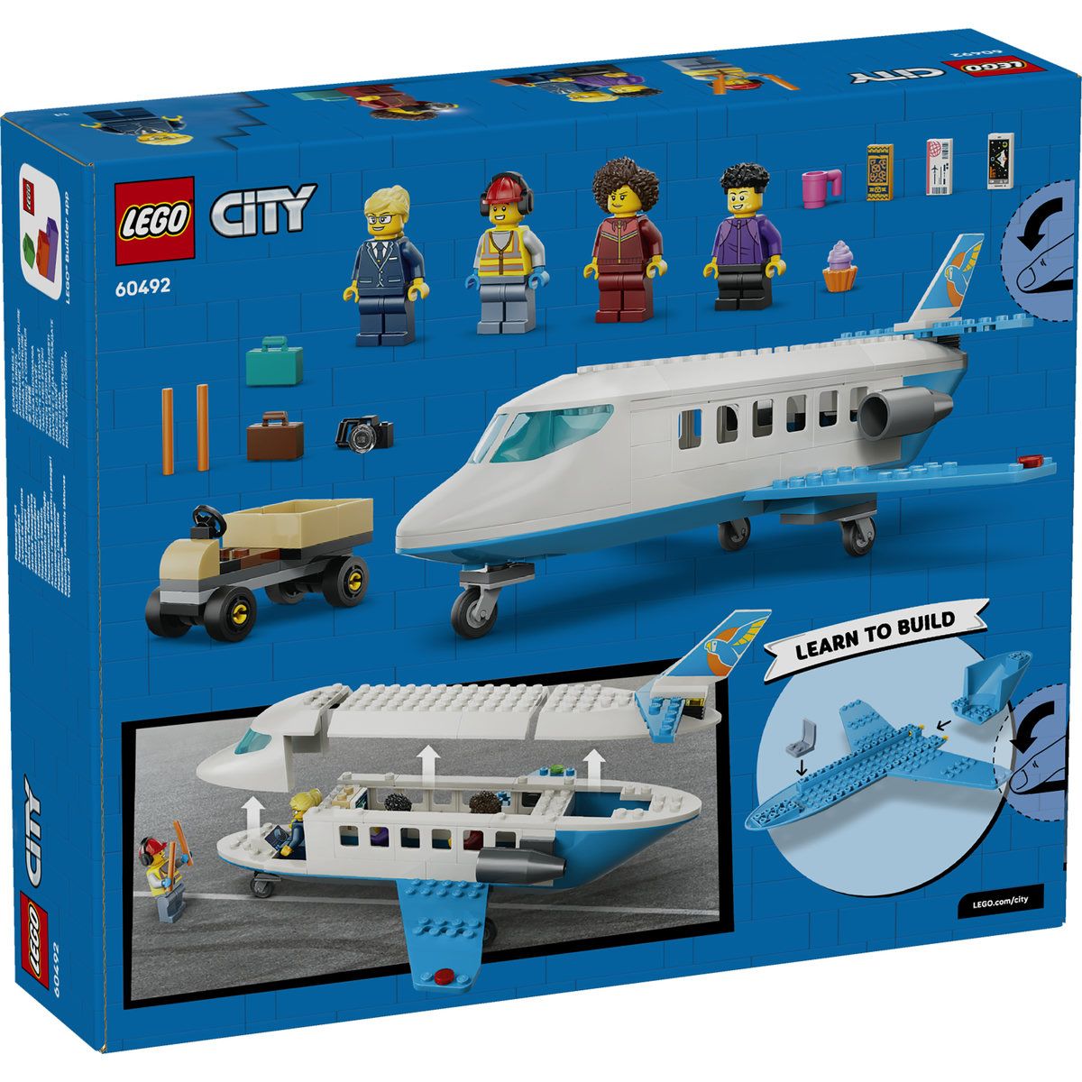 LEGO City Avion cu Reacție pentru Pasageri 60492 | Infant - Default Title (8) [ps:f4401ac2-eae8-4764-b94d-3d388c6c102d]