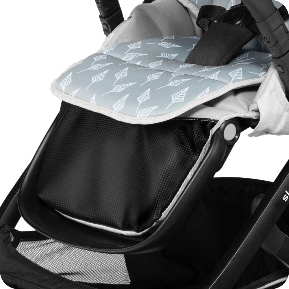 Carucior 2 in 1 Skiddou Moss Normandic Dream, Gri - Gri