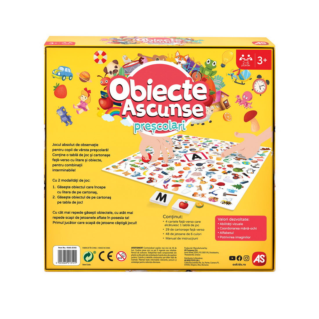 JOC OBIECTE ASCUNSE PRESCOLARI - Imagine 8
