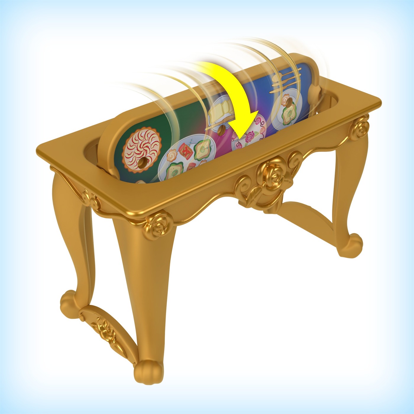 DISNEY PRINCESS CASTELUL LUI BELLE Mattel - Imagine 5 [ps:9433f53d-b297-4b23-a2ae-d36365f5cd58]