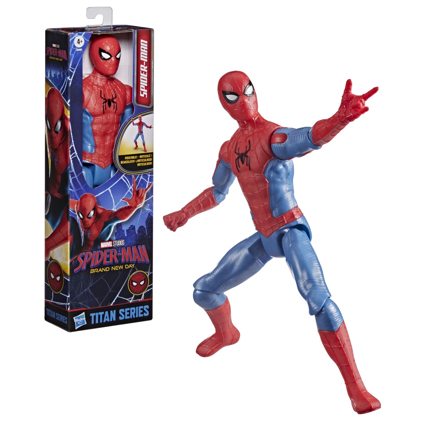 MARVEL SPIDER MAN TITAN SERIES FIGURINA SPIDER MAN Hasbro - Default Title (8) [ps:87d17439-ad00-4044-83ef-8ca0a80de9fc]