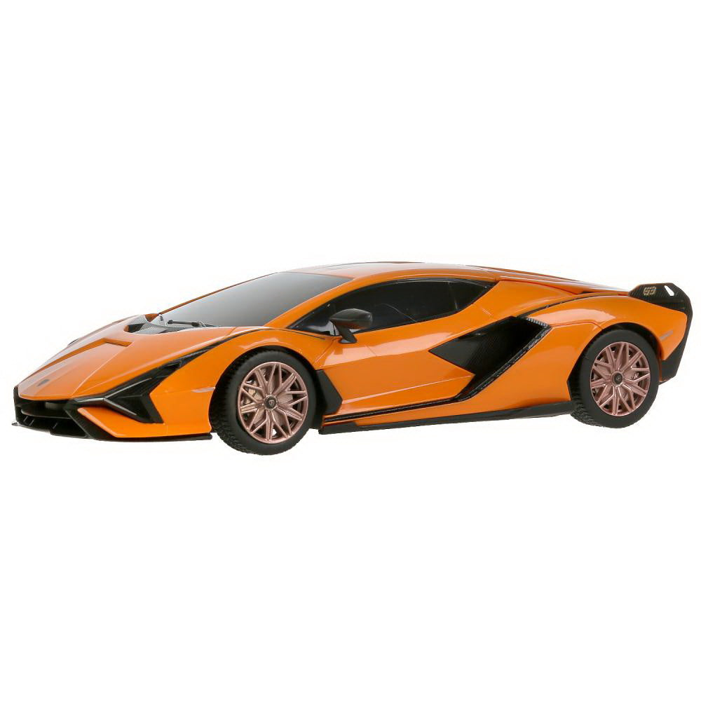 MASINA CU TELECOMANDA LAMBORGHINI SIAN PORTOCALIU CU - Imagine 8