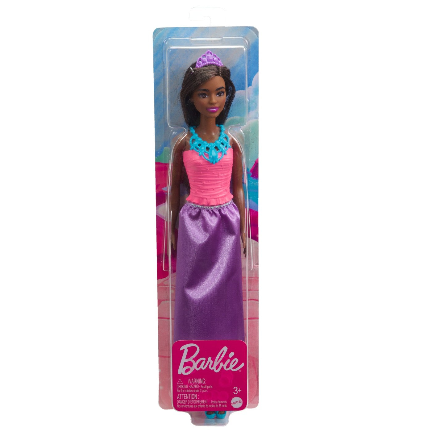 BARBIE PAPUSA PRINTESA DREAMTOPIA CU CORONITA ALBASTRA - Imagine 8