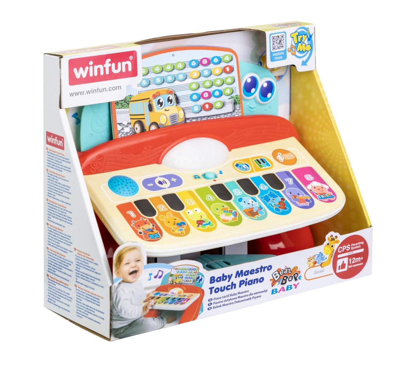 WINFUN PIAN CU SUNETE SI LUMINI CU 8 TASTE [ps:27e69011-7b24-40c1-92b5-ee1e1d8be9d3]
