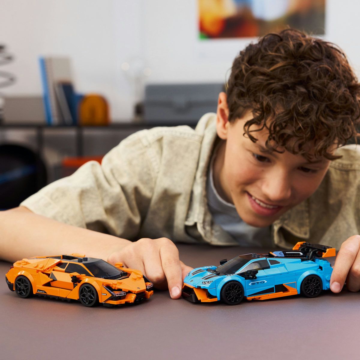 LEGO SPEED CHAMPIONS LAMBORGHINI REVUELTO SI HURACAN STO - Imagine 5 [ps:4627a284-07b1-4906-b84c-a45b4818a7d1]