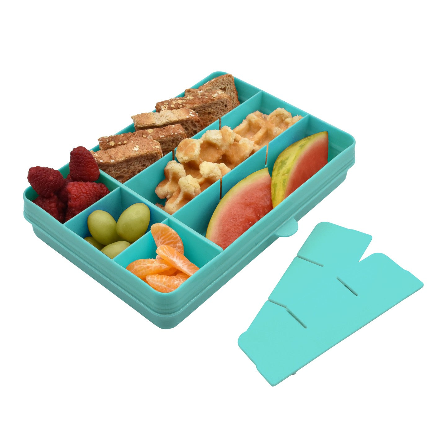 CUTIE SNACK 12 COMPARTIMENTE, MELII, BLUE [ps:eb826428-743b-4845-9b75-921836f88b85]