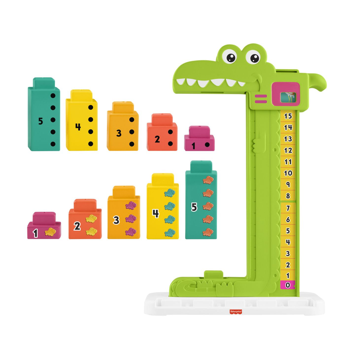 FISHER PRICE JUCARIE EDUCATIVA ALIGATOR STIVUIBILA Mattel - Imagine 2 [ps:9dec2502-299b-4427-9f01-987ec1868240]