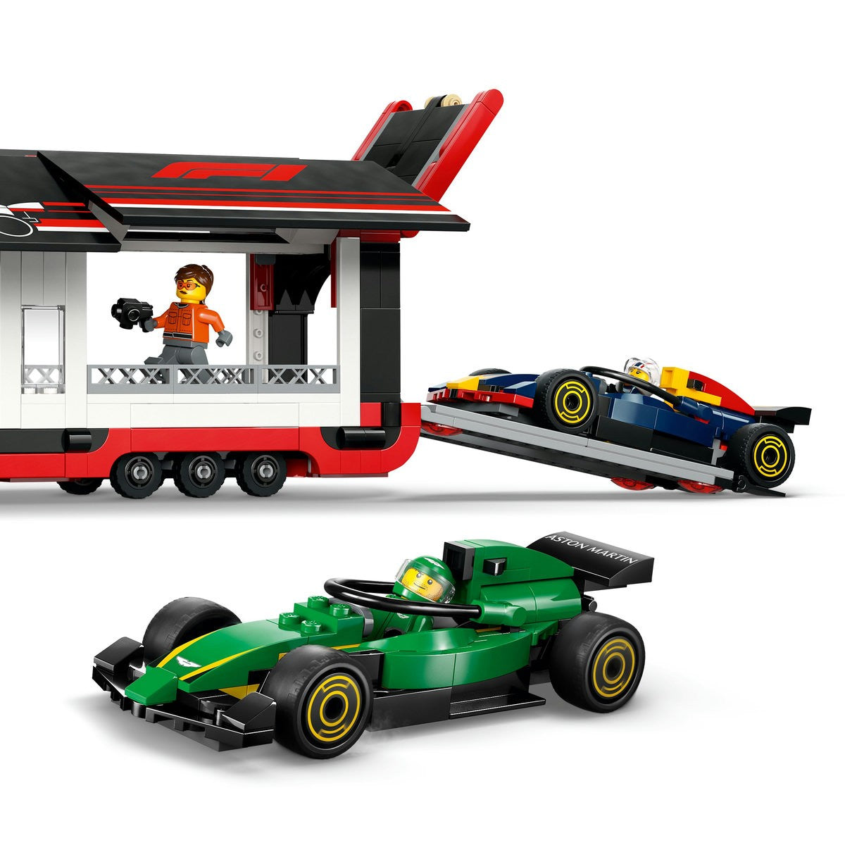 LEGO CITY CAMION F1 CU MASINILE F1 RB20 SI AMR24 60445 - Imagine 5 [ps:d20c2278-db39-4038-b2d1-083546ffa5c9]