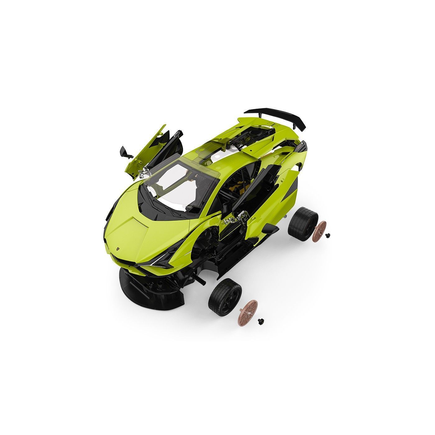 MASINUTA CONSTRUIBILA CU TELECOMANDA LAMBORGHINI SIAN - Imagine 4 [ps:75e1876a-c031-4e30-b174-da71164be565]