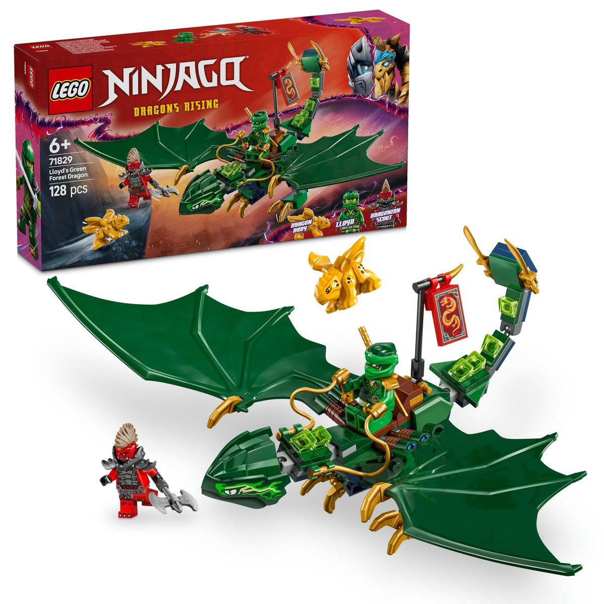 LEGO NINJAGO DRAGONUL DE PADURE AL LUI LLOYD 71829 - Default Title (8) [ps:4b52d4f0-acca-40aa-8d5e-908f5b47c293]