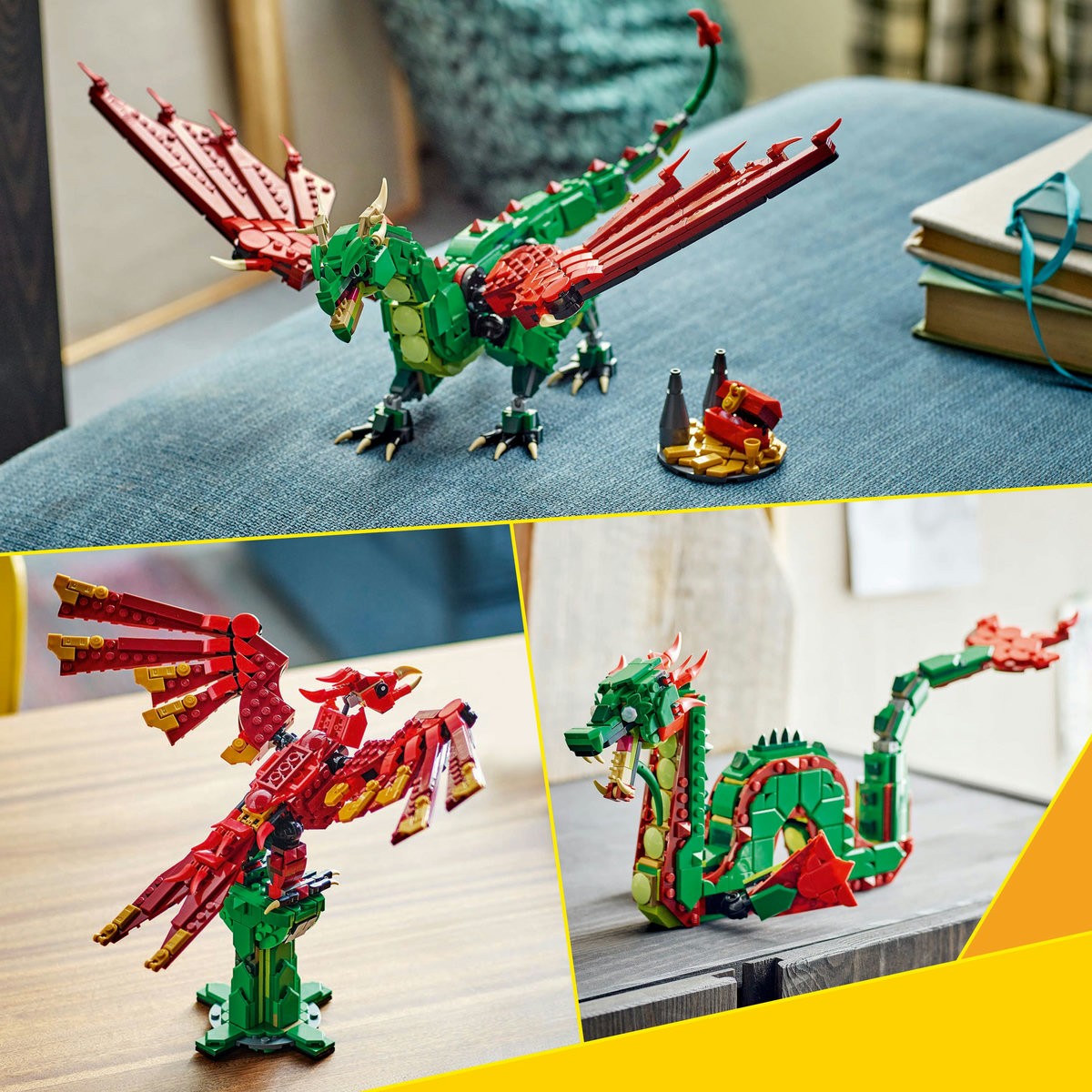 LEGO CREATOR DRAGON MEDIEVAL 31161 - Imagine 7 [ps:b97d6498-255d-48c1-b437-04a115bba6ba]
