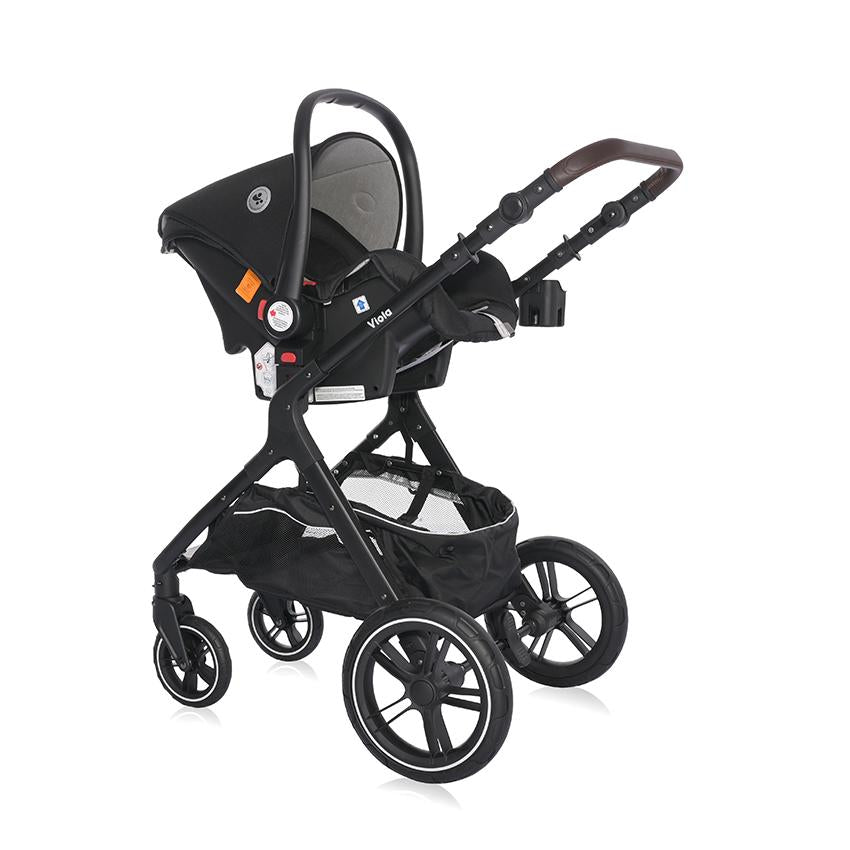 Carucior cu landou transformabil, Viola, de la 0 luni pana la 4 ani, maxim  22 kg, cadru din aluminiu, cos auto optional - Imagine 8 [ps:e5ea0120-f5f8-4ca4-8272-1b5d70191a22]