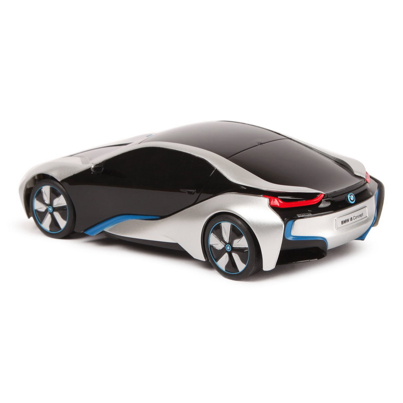 MASINA CU TELECOMANDA BMW I8 ARGINTIE SCARA 1 LA 24 Rastar - Imagine 8