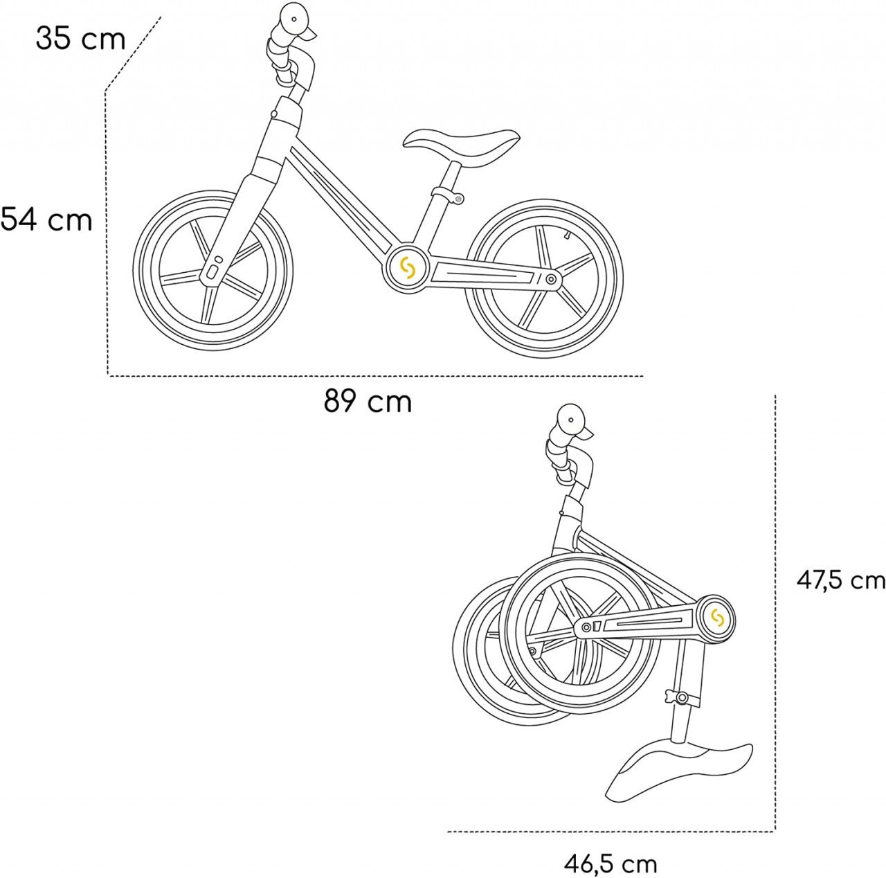 Bicicleta pliabila fara pedale Skiddou Ronny, Keep Pink, Roz - Imagine 2 [ps:281b380a-a638-4406-95e5-2822f0e3b094]
