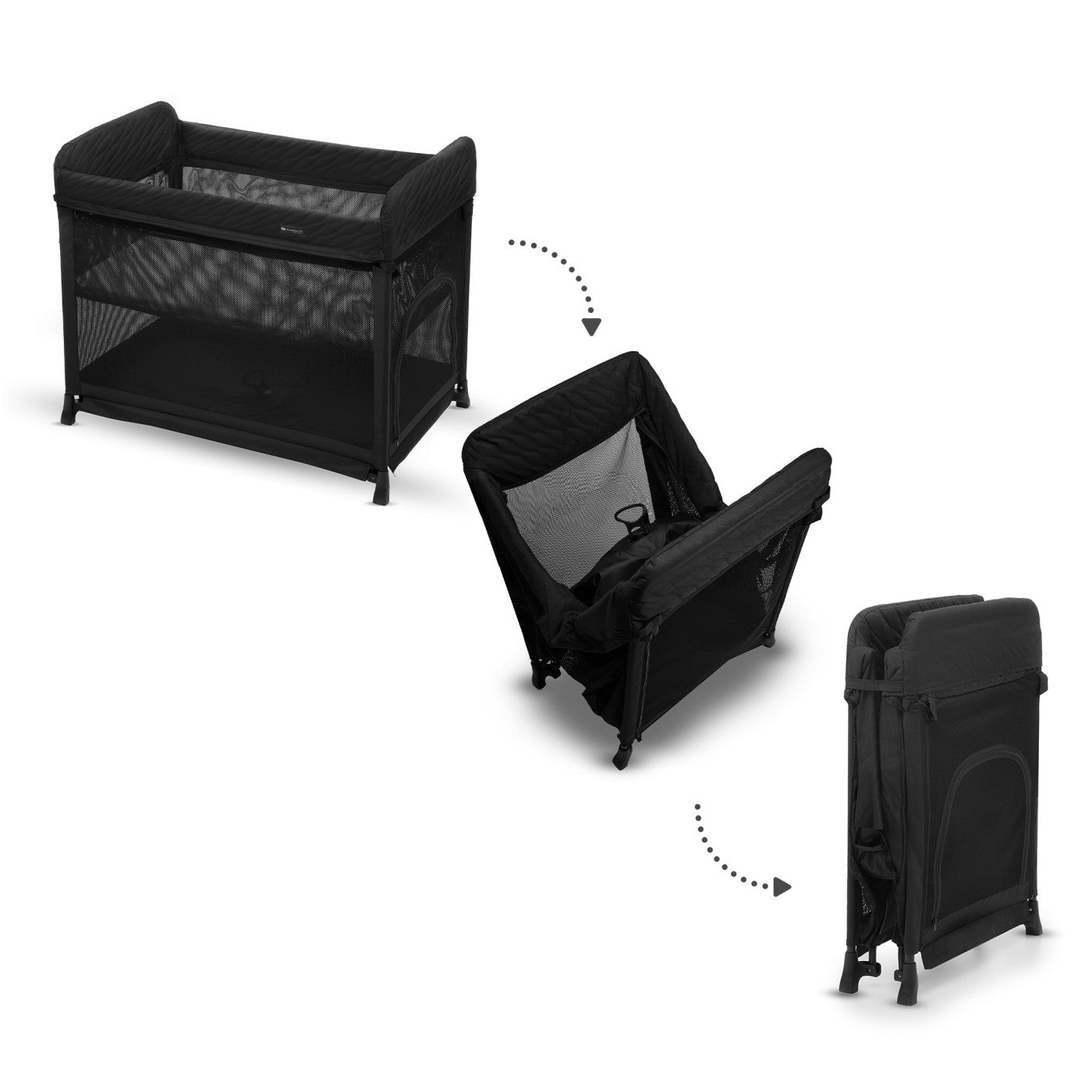 PATUT DE CALATORIE KINDERKRAFT MOON DREAM, BLACK - Negru