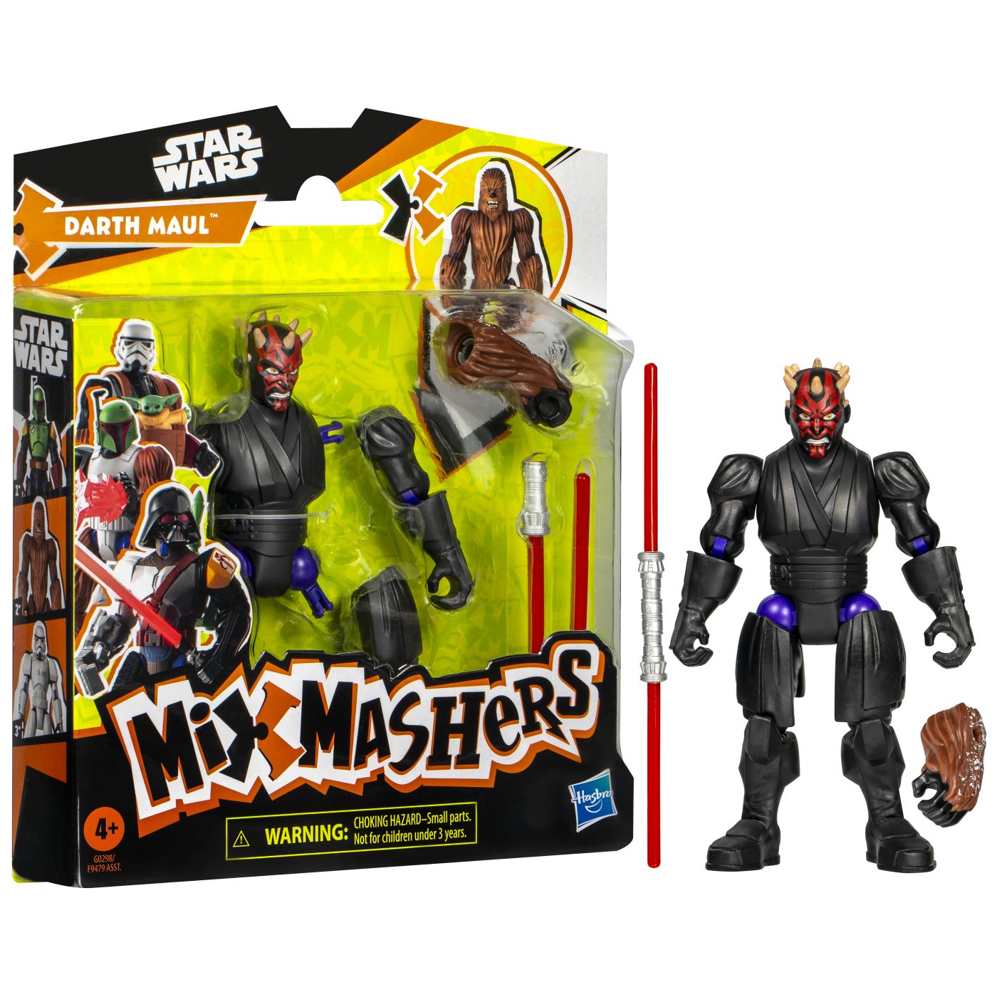 STAR WARS MIX MASHERS SET FIGURINA DARTH MAUL 12CM SI - Imagine 8 [ps:4d15c174-80b5-4691-9d7f-2b4fe9138199]