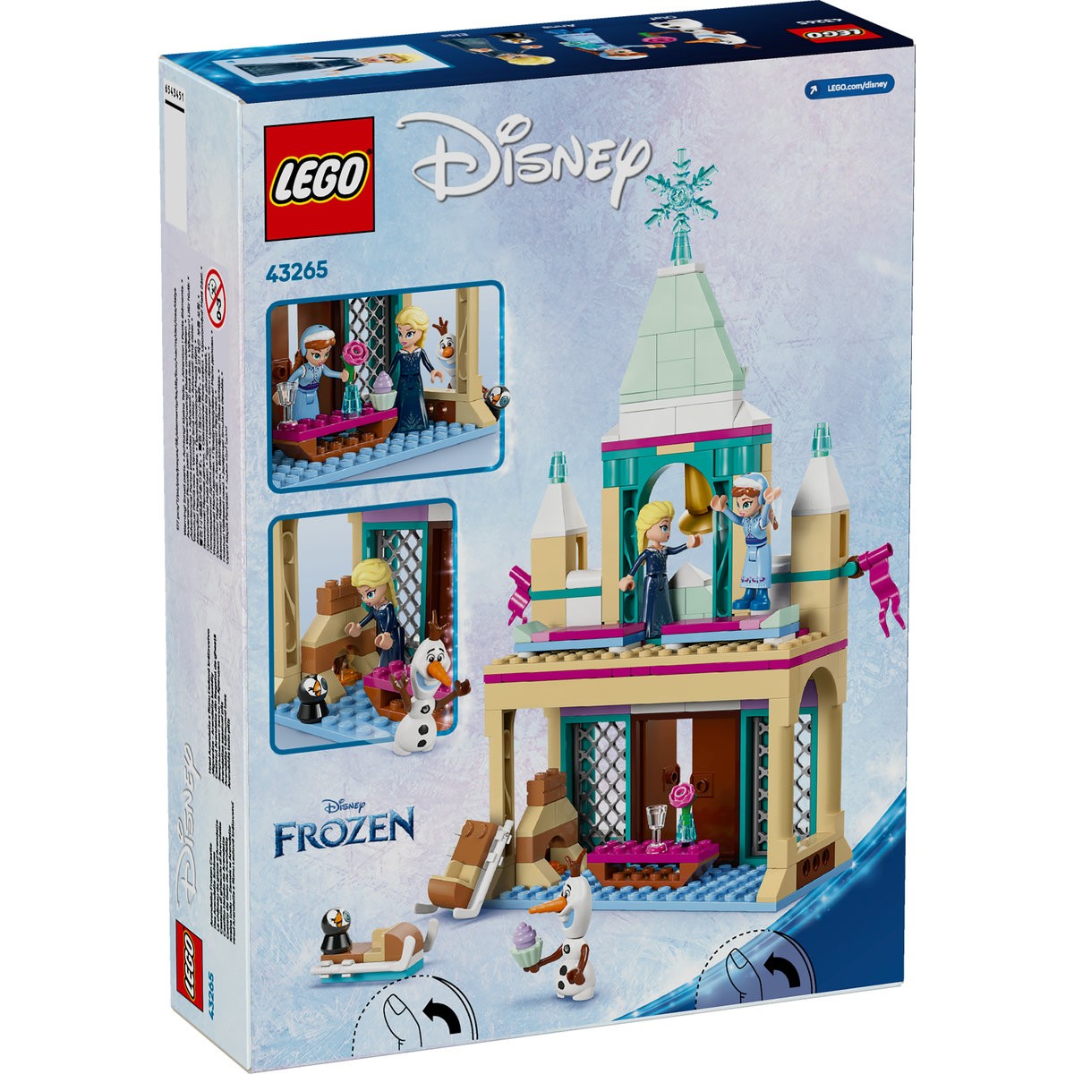 LEGO DISNEY CASTELUL ARENDELLE DIN REGATUL DE GHEATA 43265 - Imagine 8